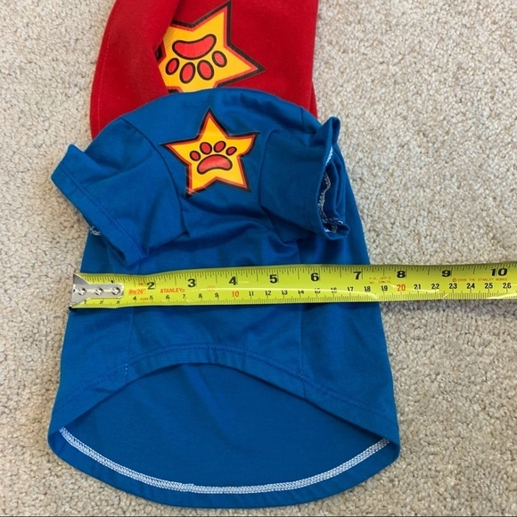 SMALL breed dog T-shirt with cape size extra small - Picture 4 of 6